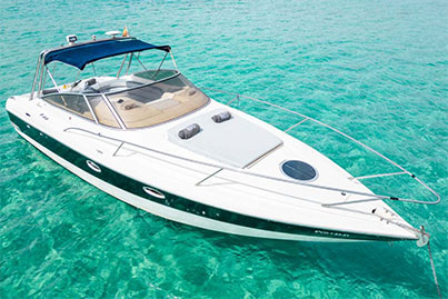 Cranchi 34 rental Ibiza