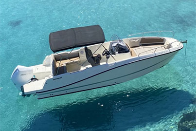 Quicksilver Activ 755 Open rental Ibiza
